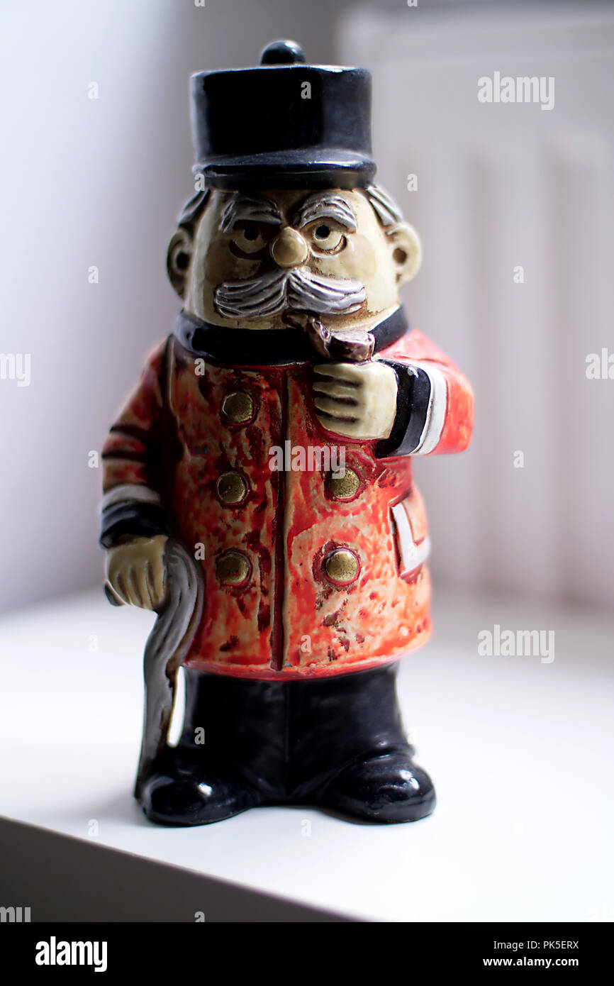 Chelsea Rentner geld Box aus den 60er-Jahren. Stockfoto