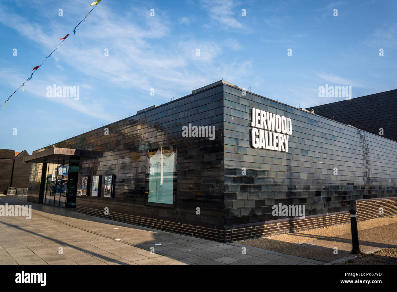 Jerwood Galerie, Stade Bereich der Altstadt von Hastings, East Sussex, England, Großbritannien Stockfoto