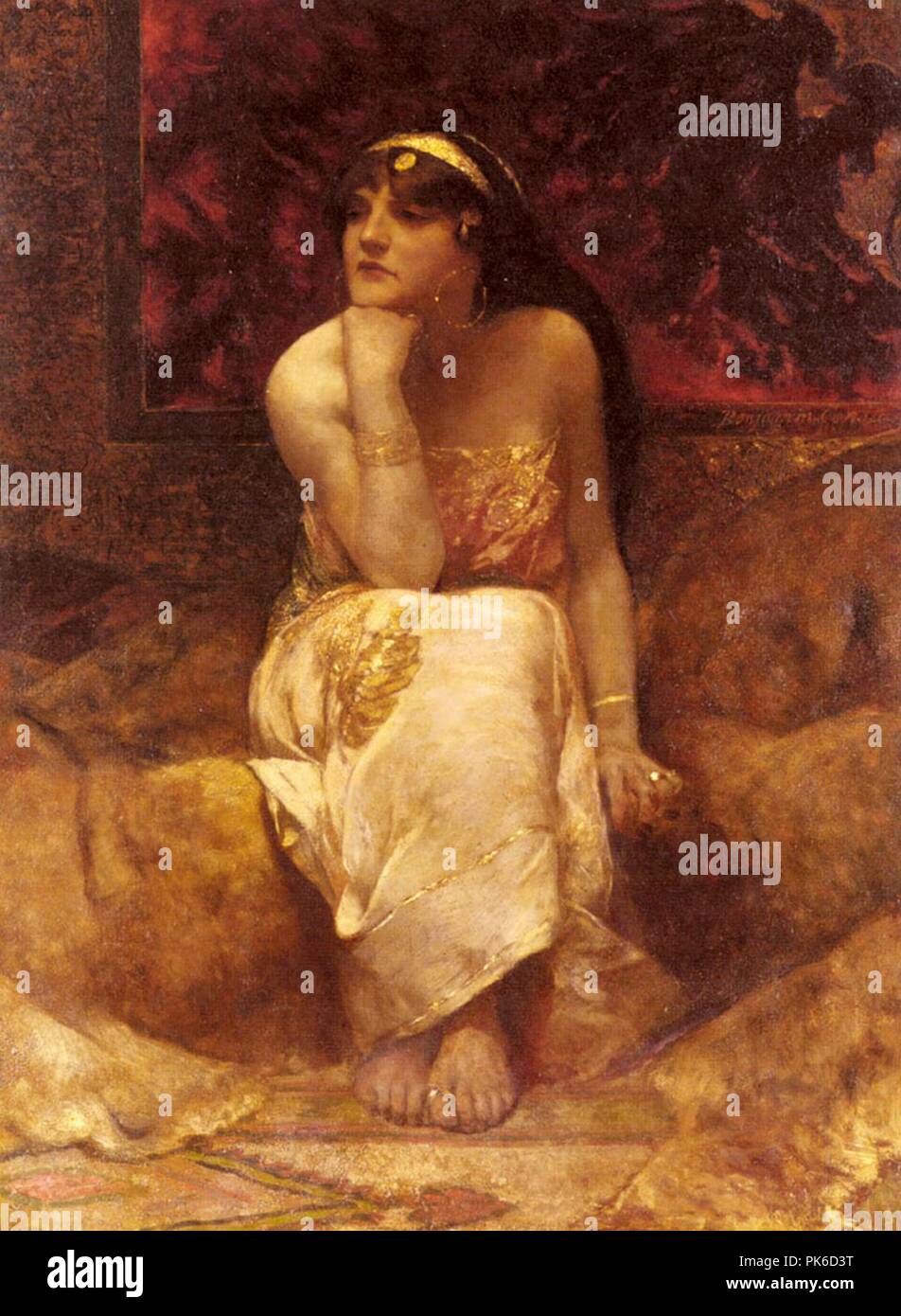 Benjamin-Constant-Königin Herodiade-1881. Stockfoto