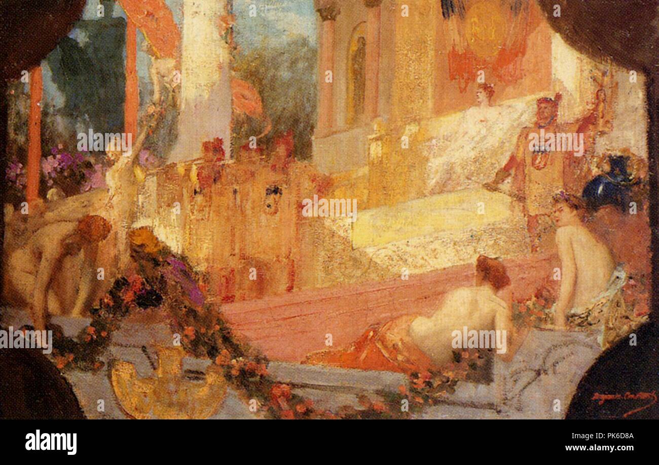 Benjamin-Constant-Paris Begrüßung der Welt. Stockfoto