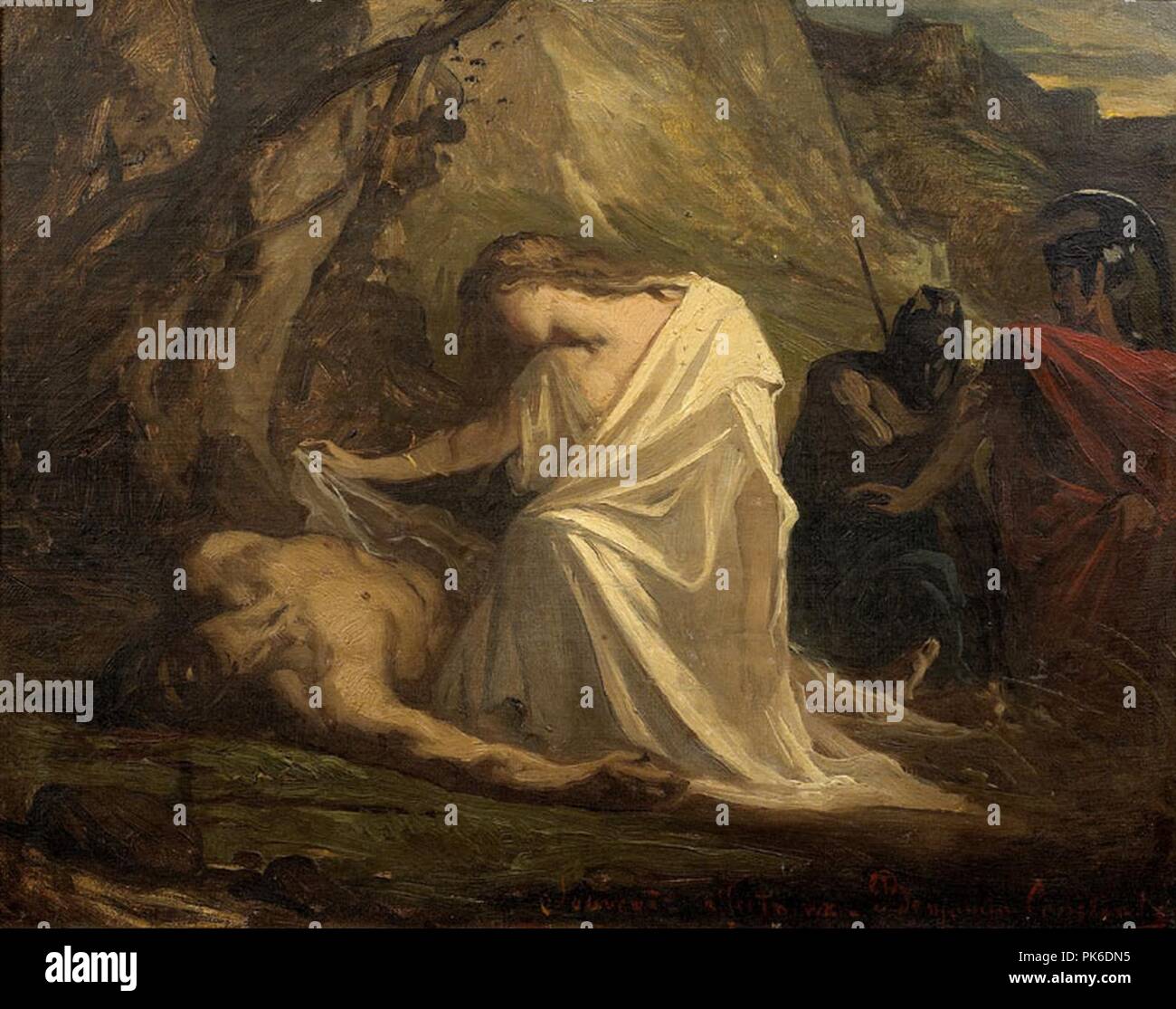 Benjamin-Constant Antigone au Chorhaupt de Polynice (2007 6 1). Stockfoto