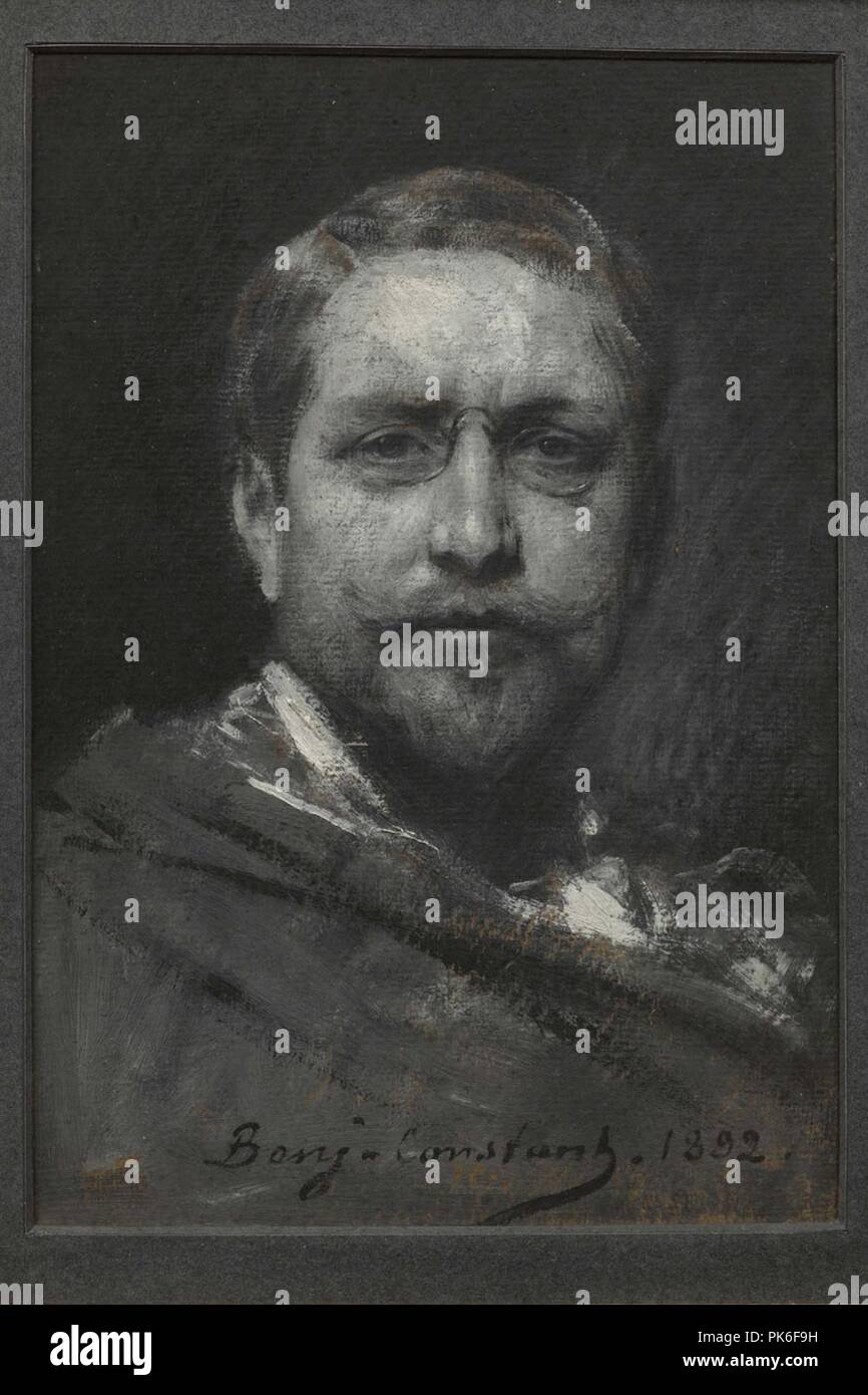 Benjamin-Constant Autoportrait (2011 1 3). Stockfoto