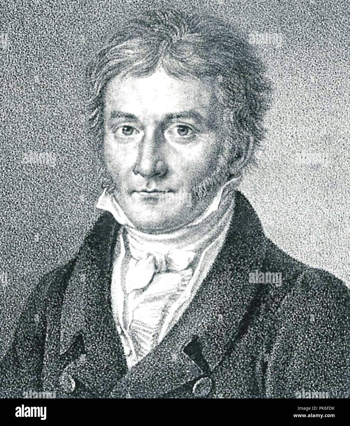 Bendixen - Carl Friedrich Gauß, 1828. Stockfoto