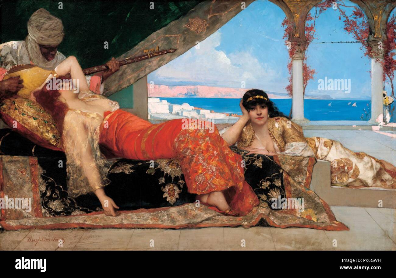 1879 Benjamin-Constant-Liebling der Emir. Stockfoto