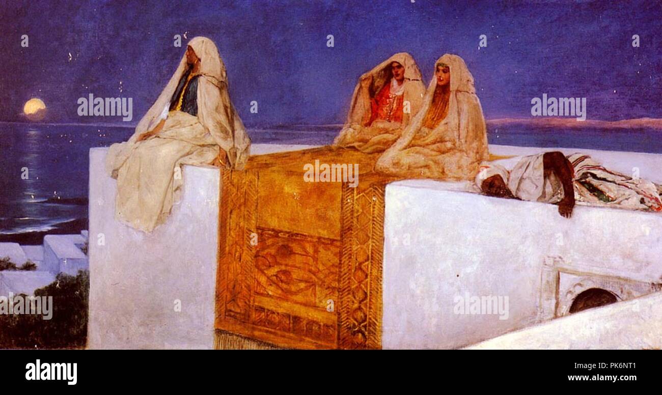 Benjamin-Constant-Arabische Nächte. Stockfoto