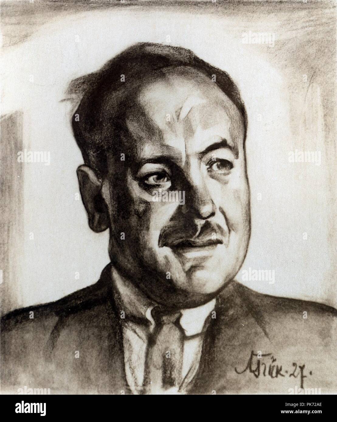 Bernhard Linde von Nikolai Triik. Stockfoto