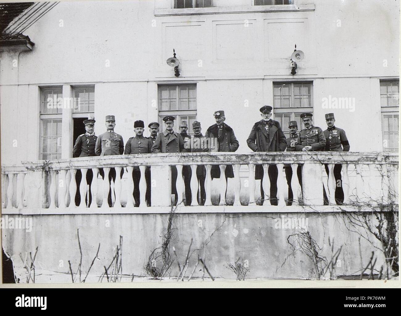 206 S. Exz. Gen. O. Frh. v. Kirchbach, Kdt. d. k. k. 3. Armee, 8. I.17, Chodorow. Stockfoto