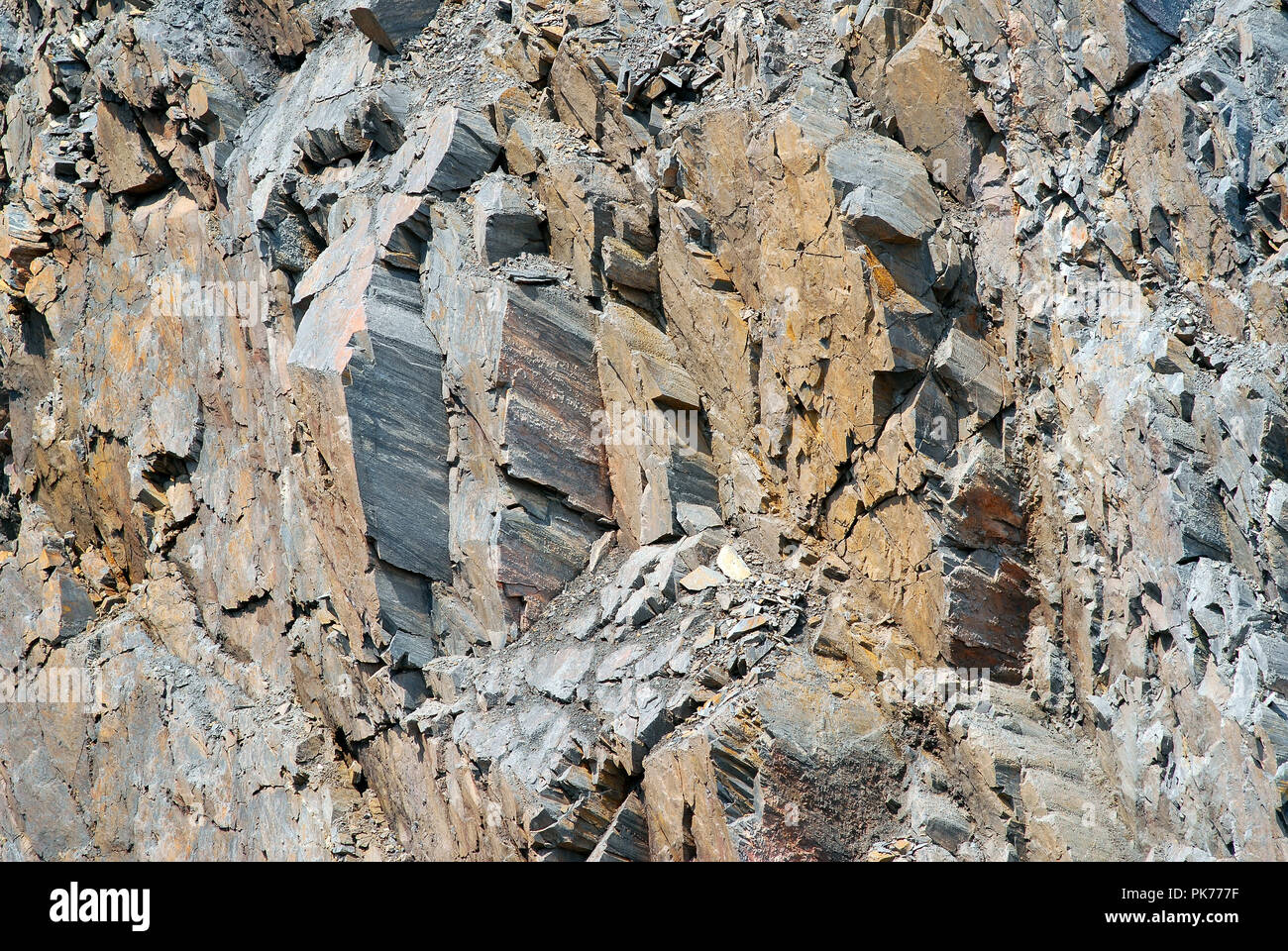 Eisenerz Textur - Natur Hintergrund Stockfoto