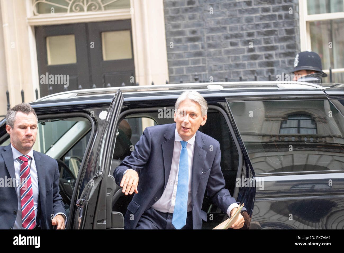 London, 11. September 2018, Phillip Hammond MP PC, Schatzkanzler, kommt an einer Kabinettssitzung am 10 Downing Street, London Credit Ian Davidson/Alamy leben Nachrichten Stockfoto
