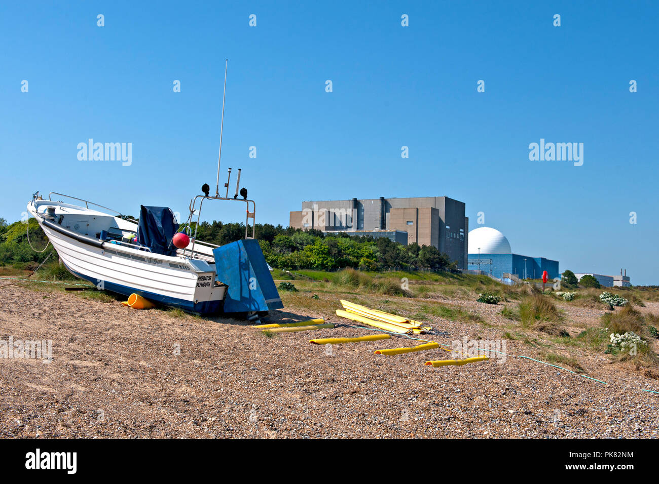 Sizewell Kernkraftwerk Sizewell, Suffolk UK Stockfoto