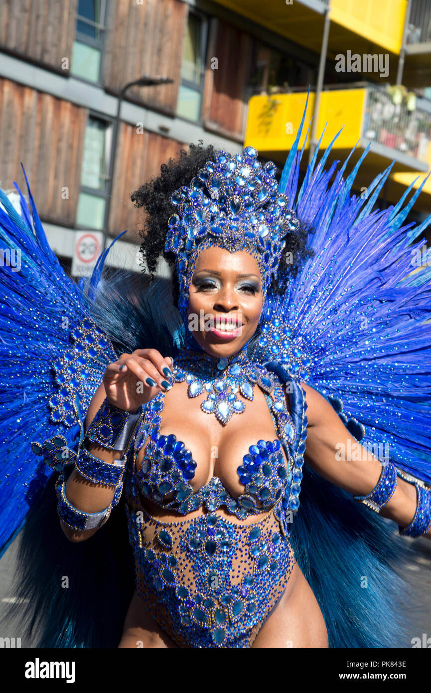 Hackney Karneval 9. September 2018 Stockfoto