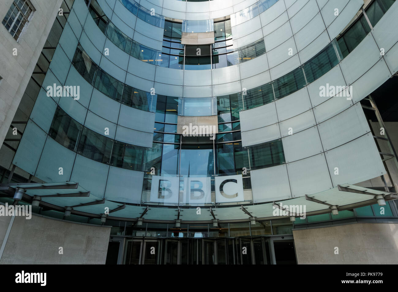 BBC Broadcasting House in Portland Place, London England United Kingdom UK Stockfoto