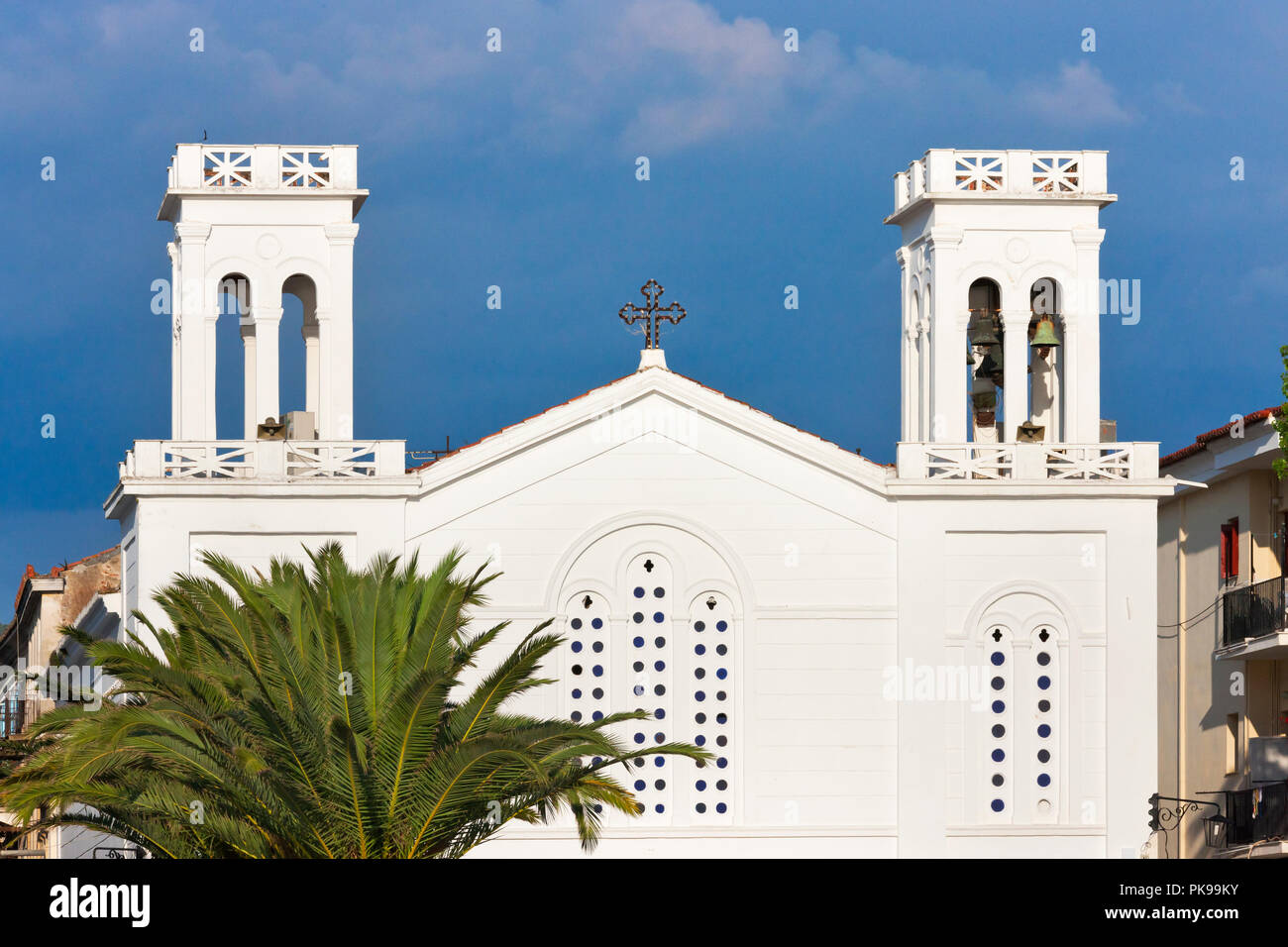 Kirche des Heiligen Nikolaus, Nafplio, Griechenland Stockfoto
