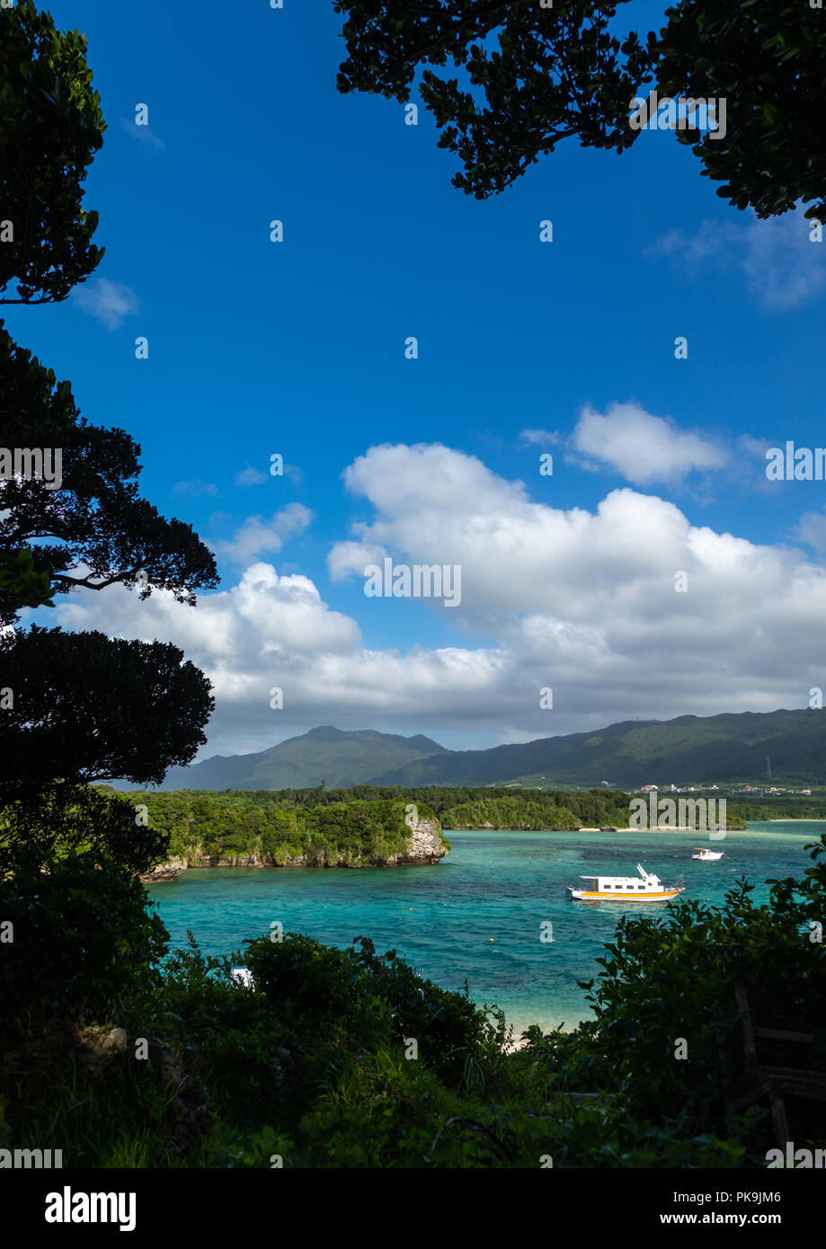 Kabira Bay, yaeyama Inseln, Ishigaki-jima, Japan Stockfoto