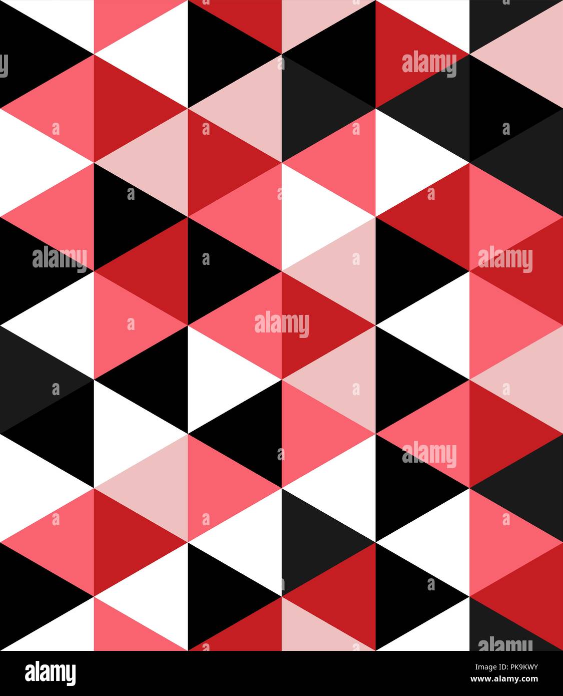 Abstrakte Dreieck Vektor nahtlose Muster Geometrie Textur polygonalen Hintergrund Stock Vektor