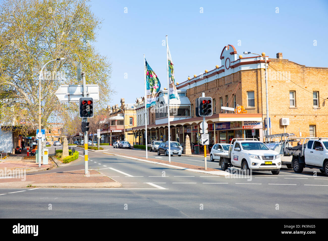 Maitland Einer Stadt In Der Region Hunter Valley New South Wales Australien Stockfotografie Alamy