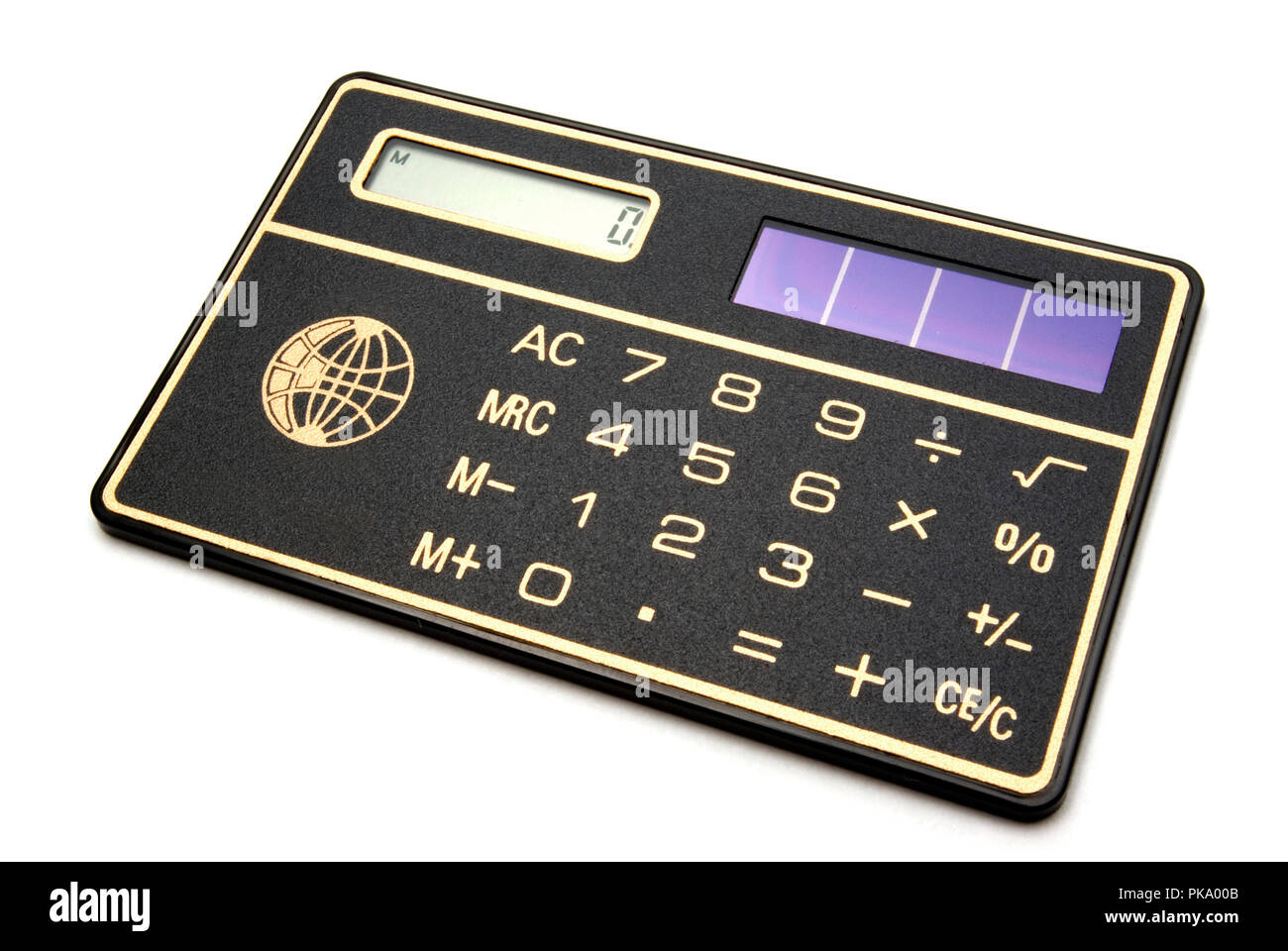 Old electronic calculator Fotos und Bildmaterial in hoher Auflösung