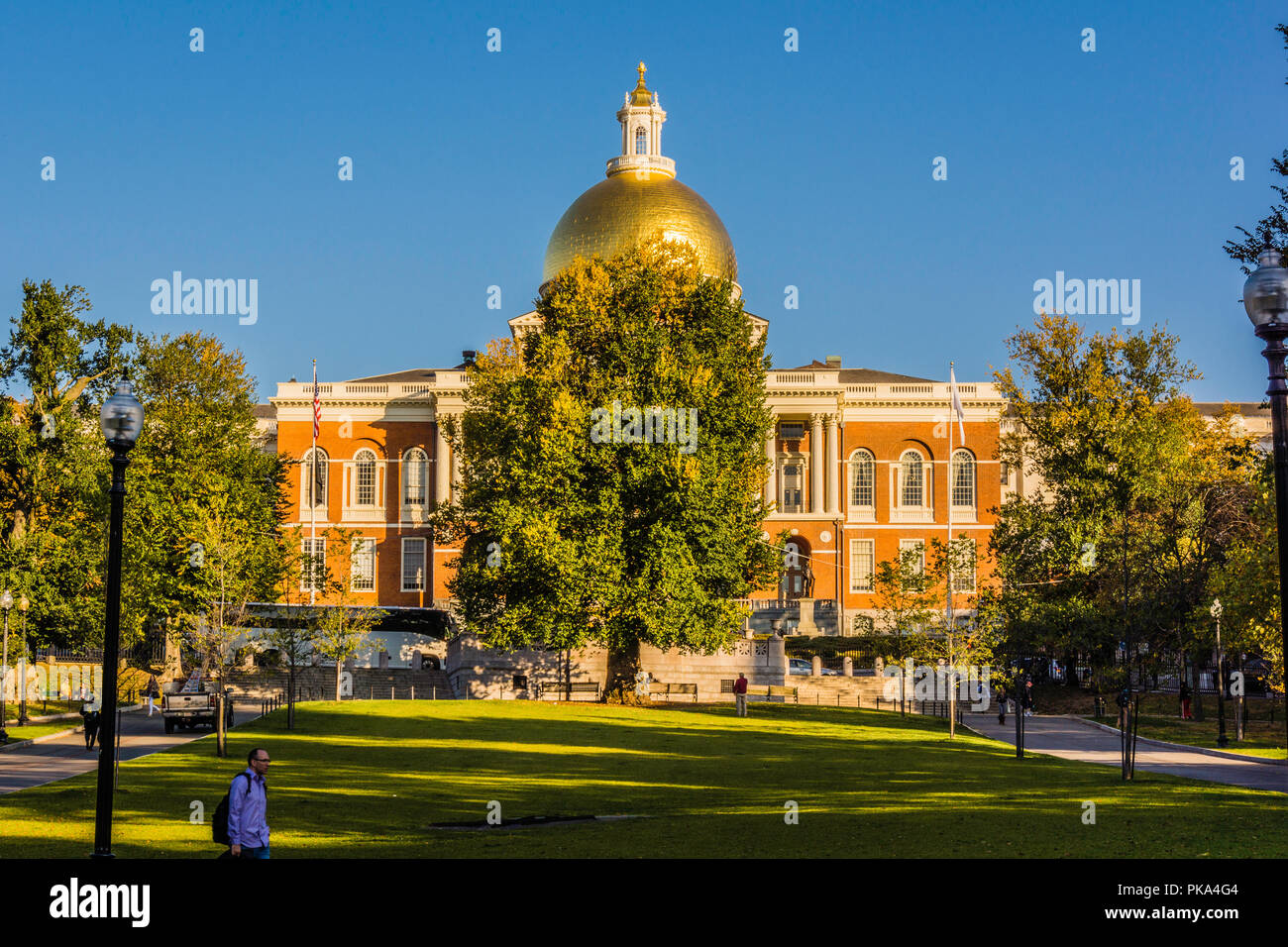 Massachusetts State House Boston, Massachusetts, USA Stockfoto