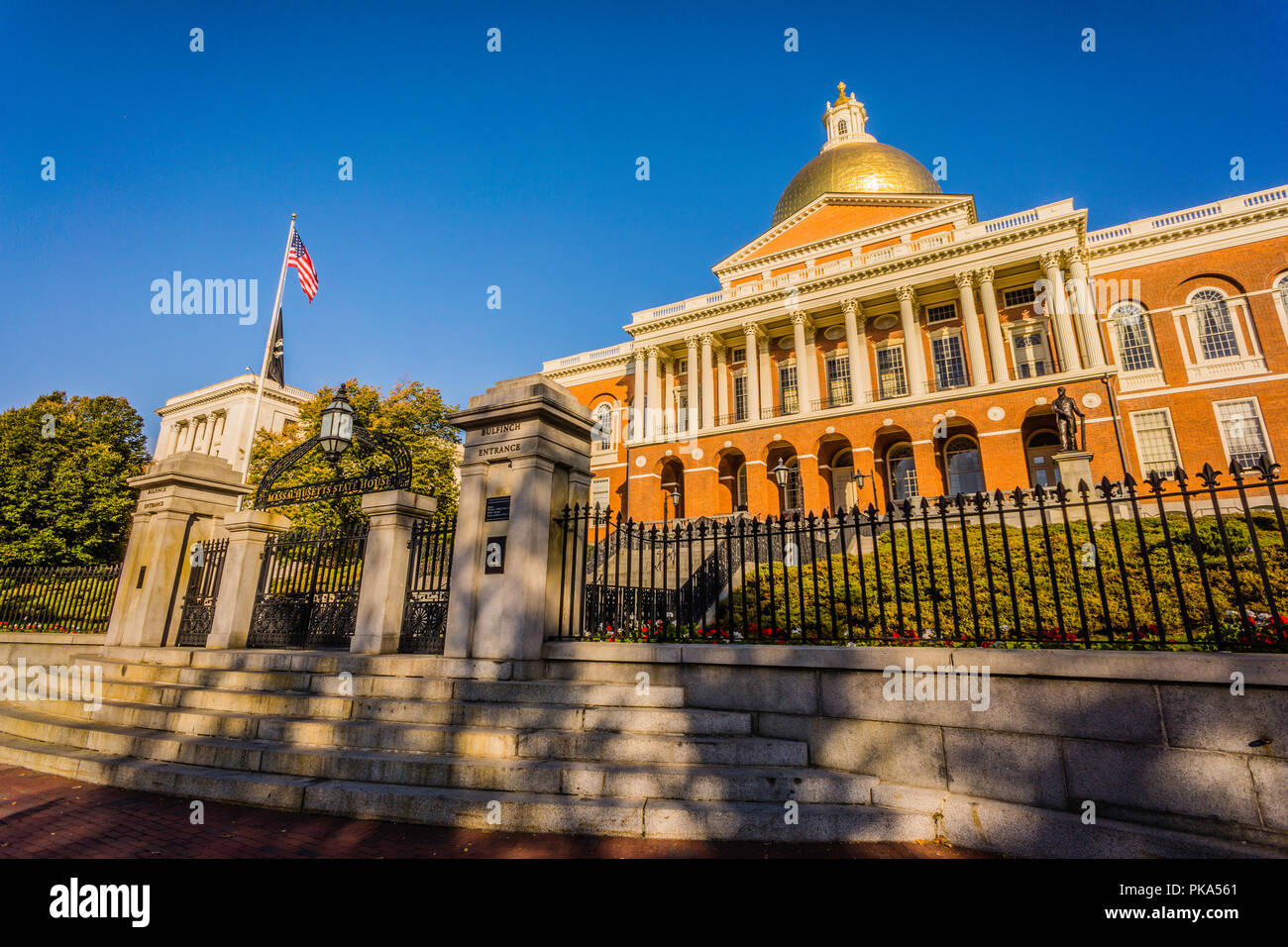 Massachusetts State House Boston, Massachusetts, USA Stockfoto