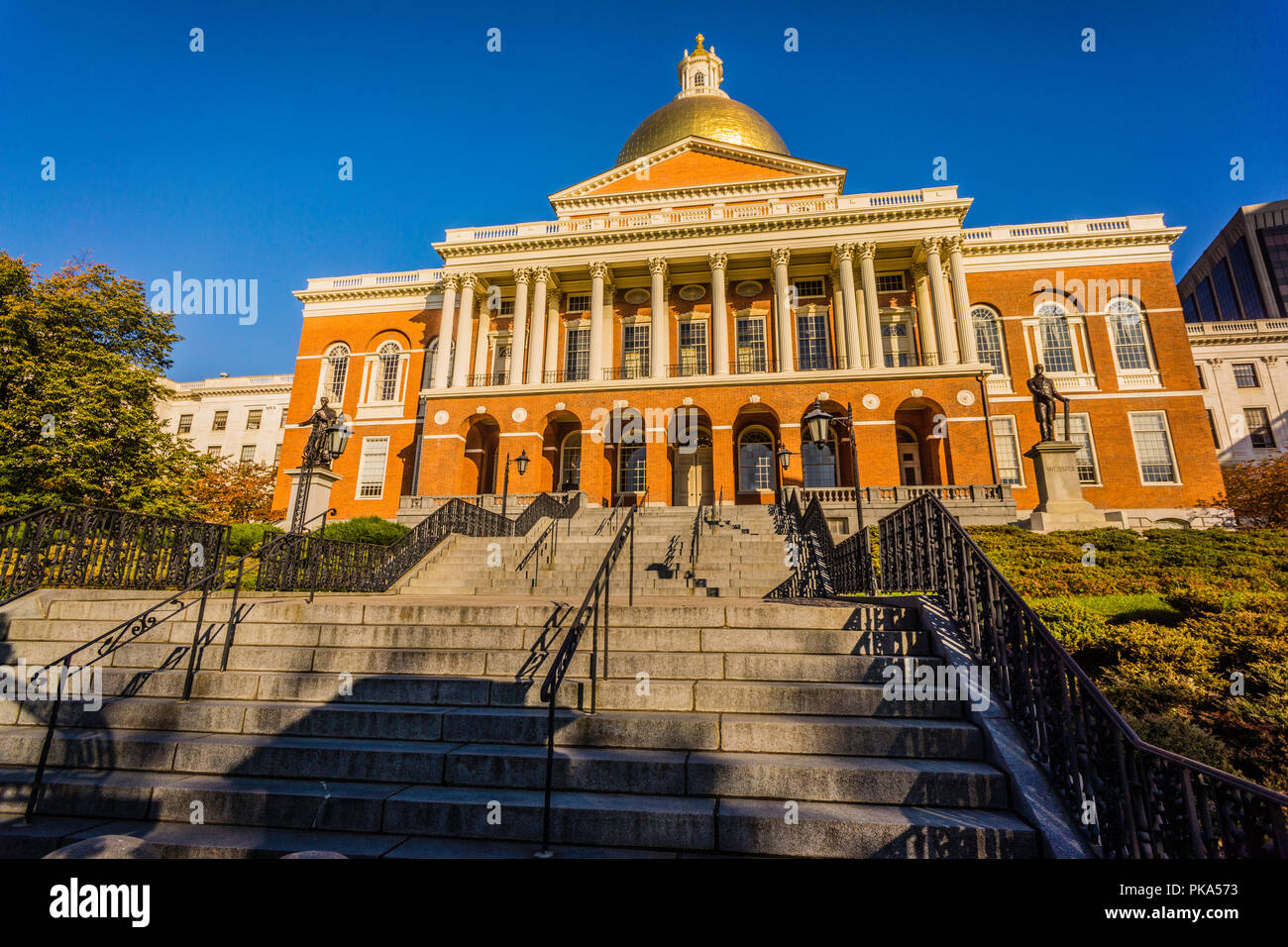 Massachusetts State House Boston, Massachusetts, USA Stockfoto