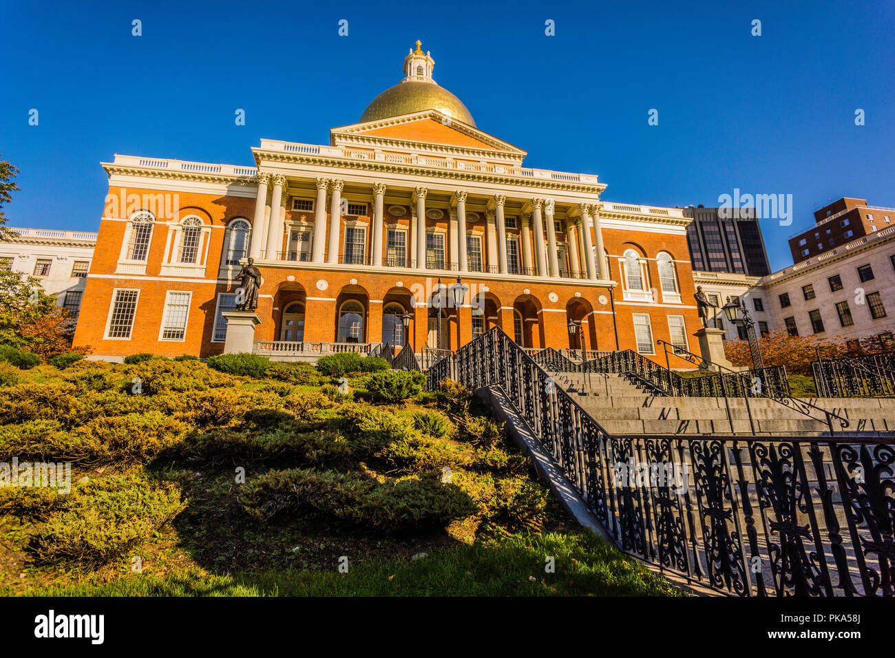 Massachusetts State House Boston, Massachusetts, USA Stockfoto