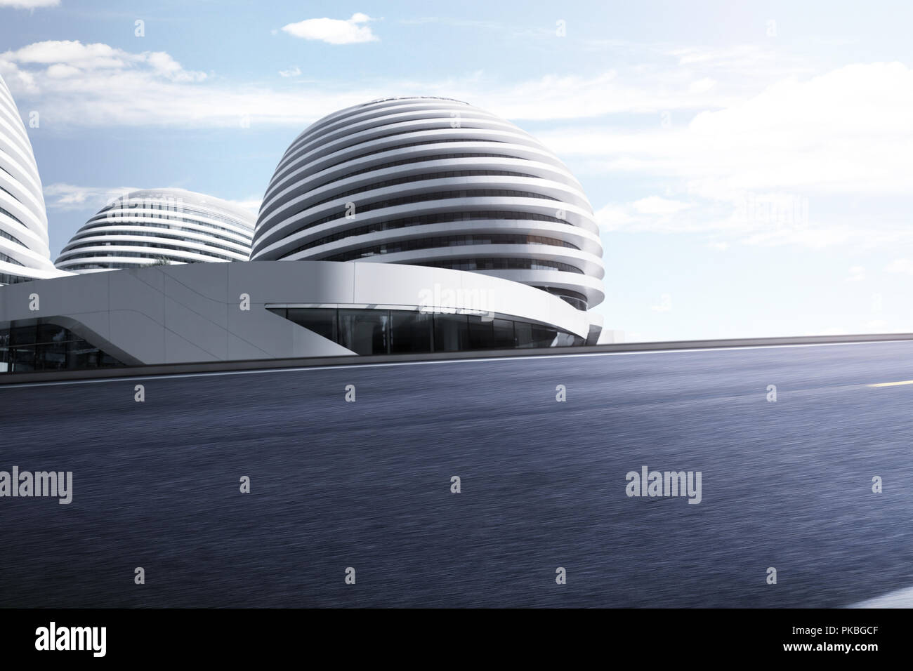 Beijing Wangjing SOHO Stockfoto