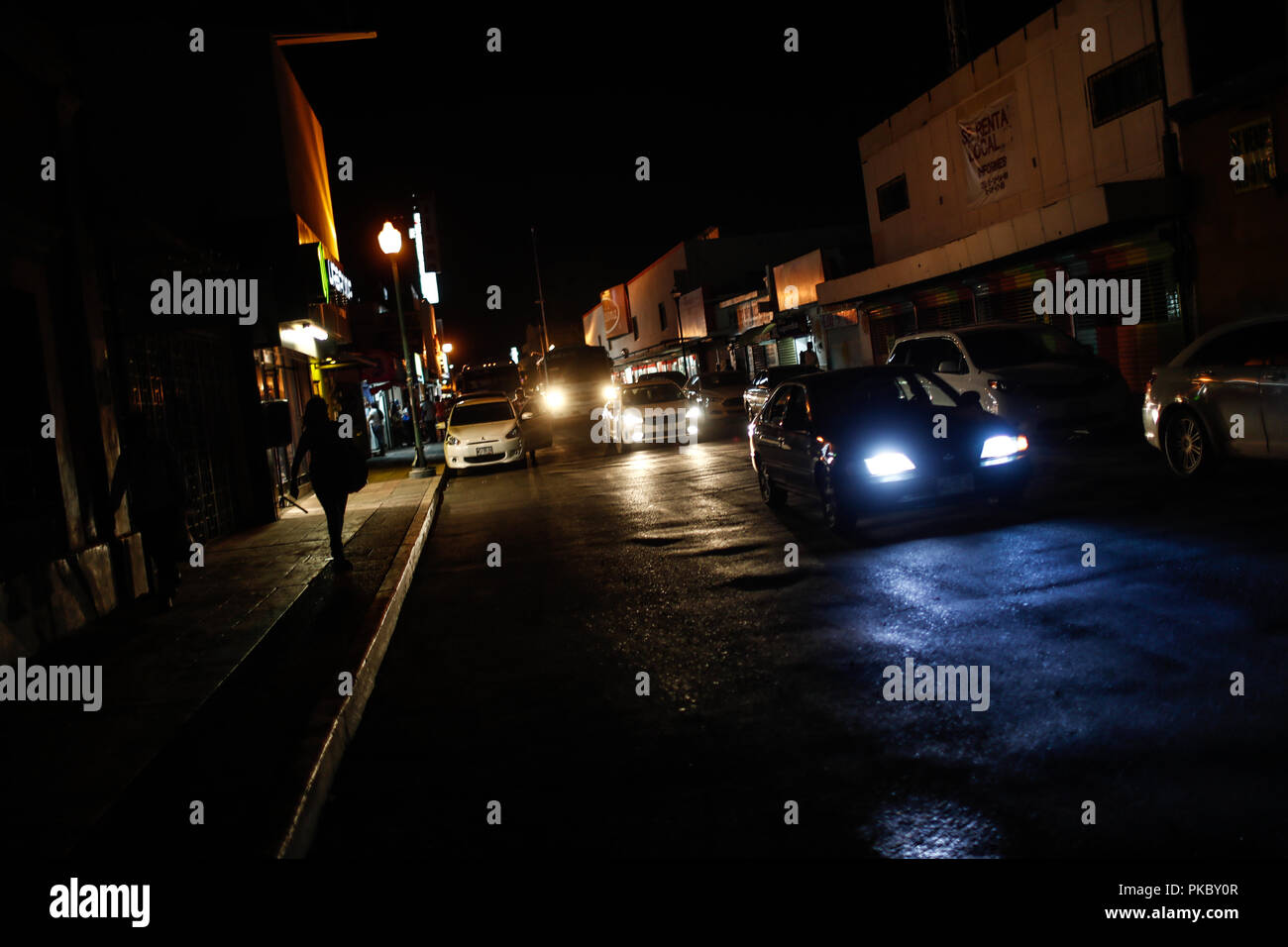 Vida cotidiana en El Centro Historico de Hermosillo, Sonora, Mexiko. Das tägliche Leben in den historischen Zentrum von Hermosillo, Sonora, Mexiko. Straße Photograp Stockfoto