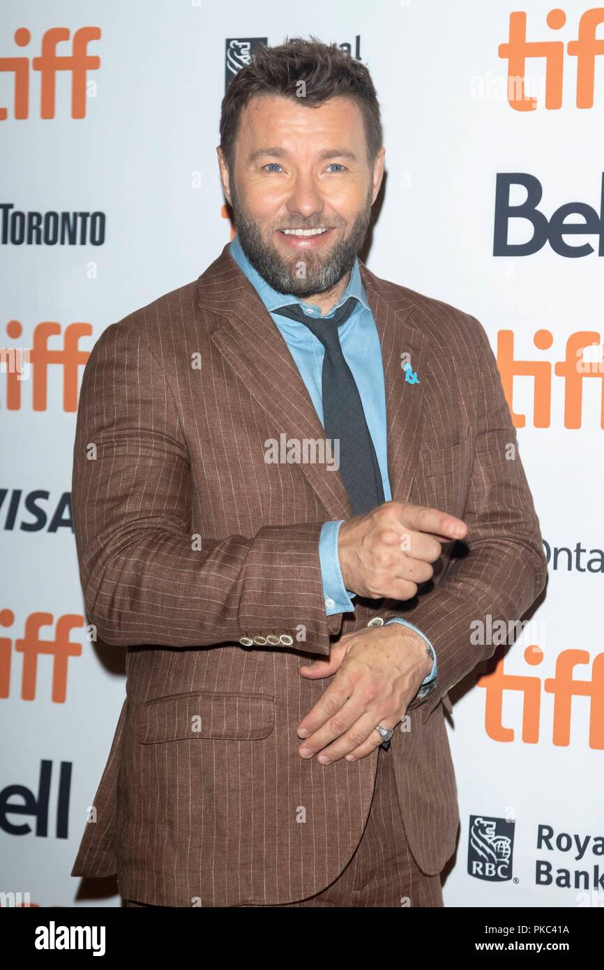 Joel Edgerton besucht die Premiere von "Junge gelöscht" auf der 43 Toronto International Film Festival, tiff, an der Prinzessin von Wales Theatre in Toronto, Kanada, am 11. September 2018. | Verwendung weltweit Stockfoto