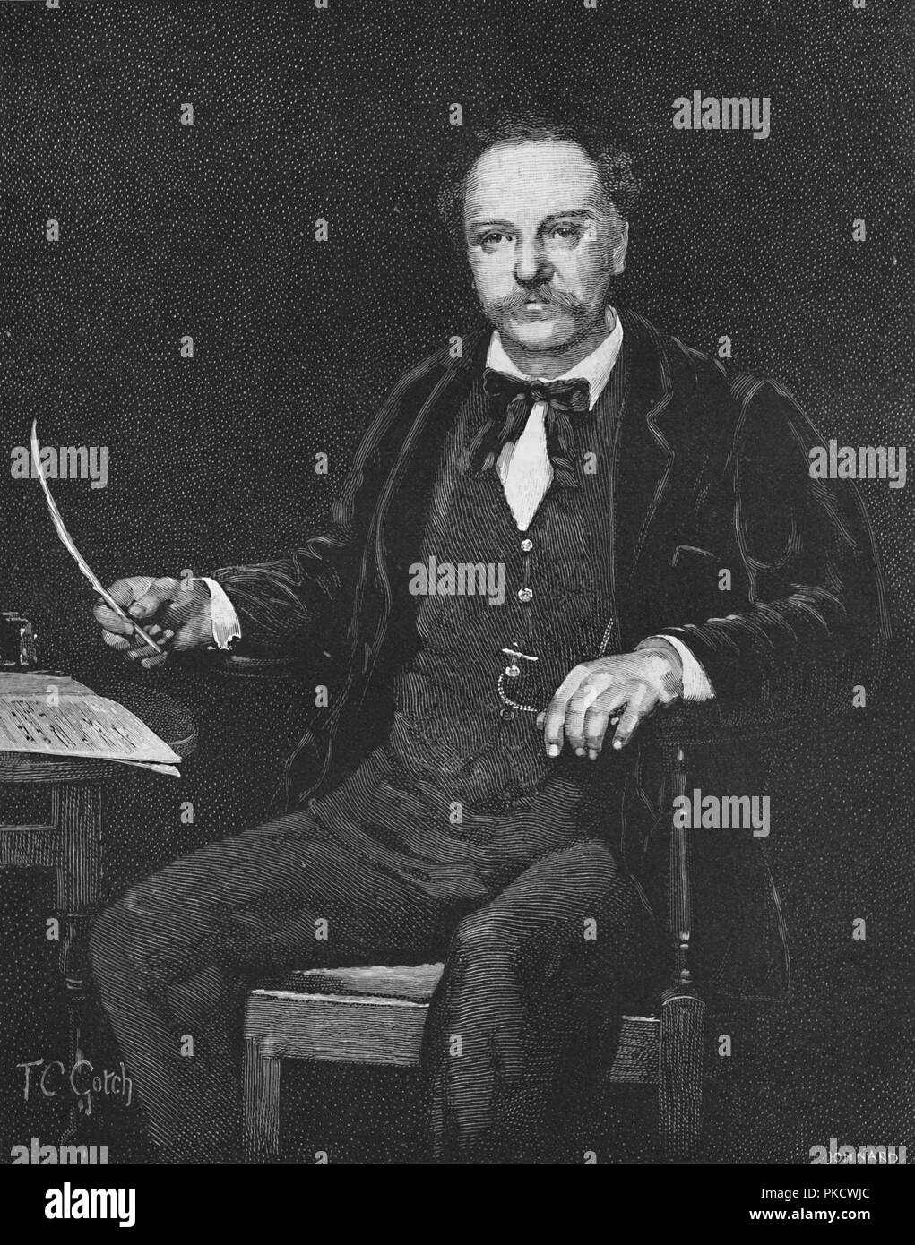 'Charles Santley', 1886. Artist: Jonnard. Stockfoto