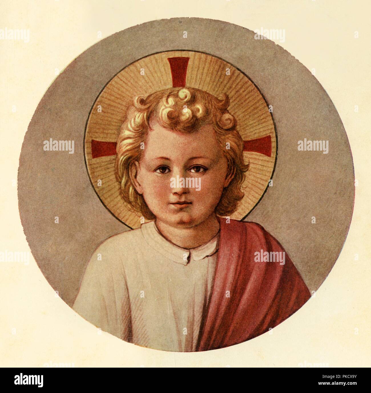 "Das Kind" Christi, 15. Jahrhundert, (c 1909). Künstler: Fra Angelico. Stockfoto