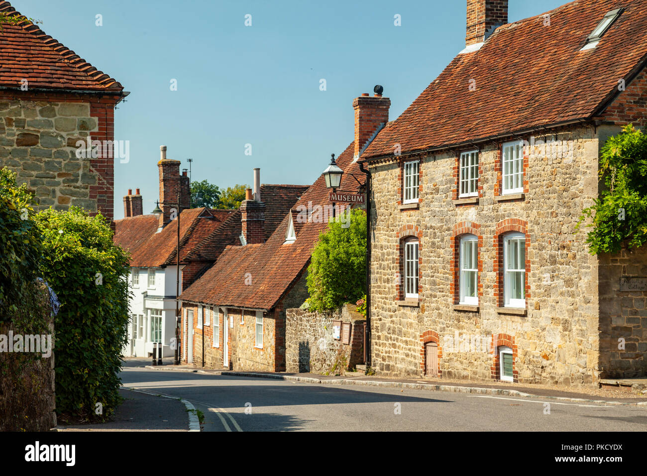 Sommer am Nachmittag in Petworth, West Sussex, England. Stockfoto