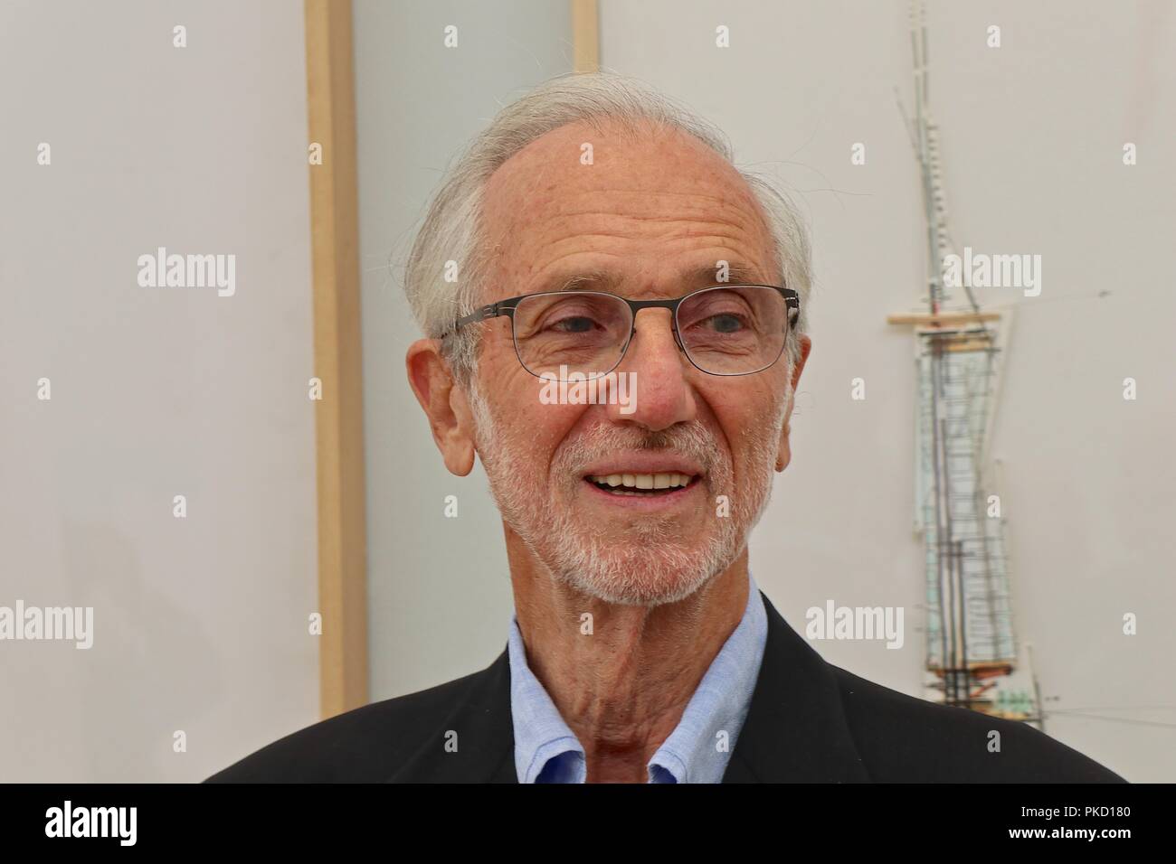 Renzo Piano die Kunst der Herstellung der Gebäude 12. September 2018 Stockfoto