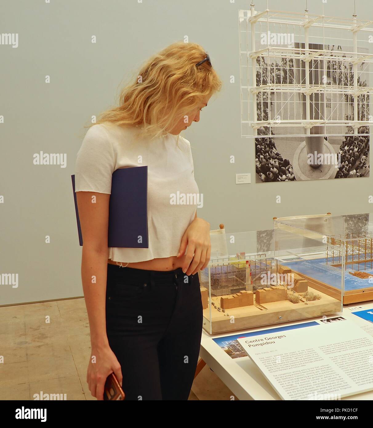 Renzo Piano die Kunst der Herstellung der Gebäude 12. September 2018 Stockfoto