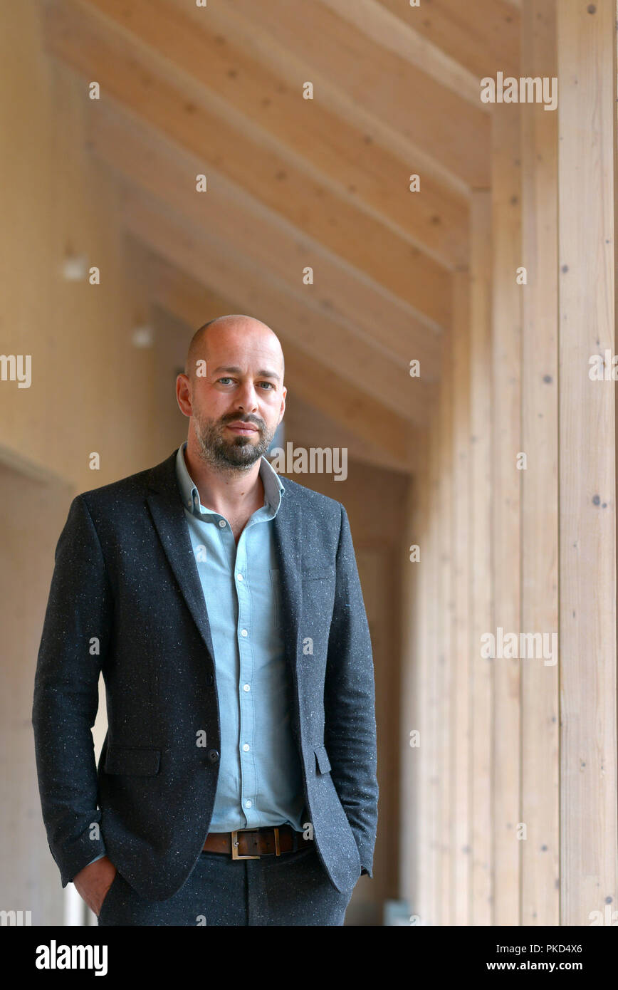 Nathaniel Hepburn, Chief Executive von Charleston Vertrauen, Firle, East Sussex, dem ehemaligen Zuhause von Vanessa Bell und Duncan Grant's Stockfoto