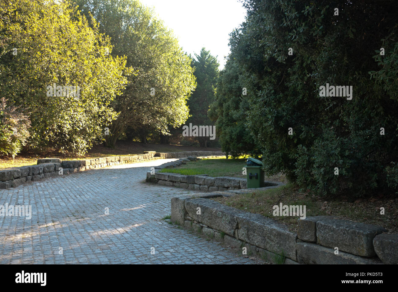 Das City Park in Porto ist eine der größten städtischen Park in Portugal. Stockfoto