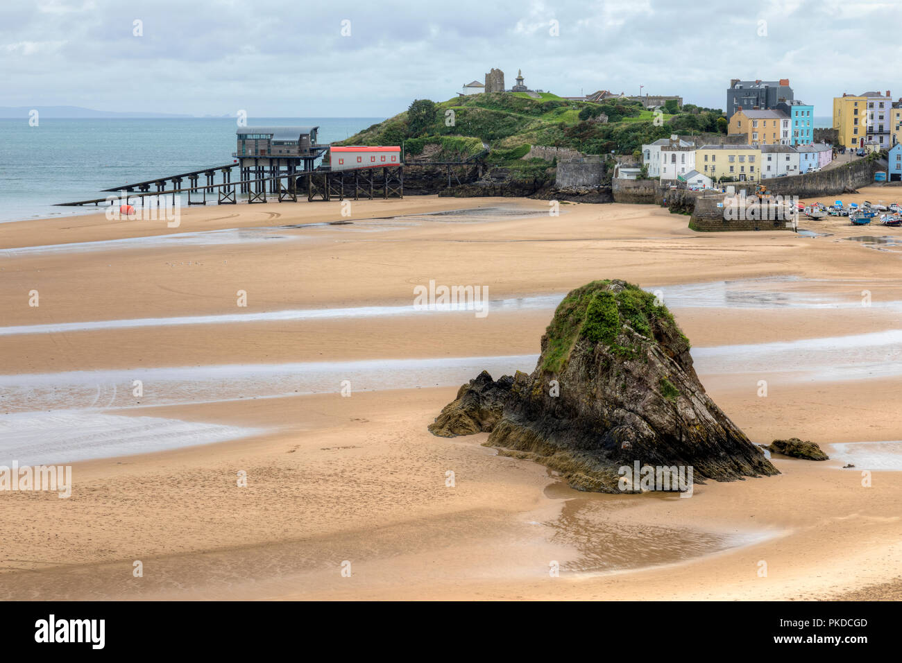 Tenby, Pembrokeshire, Wales, UK, Europa Stockfoto