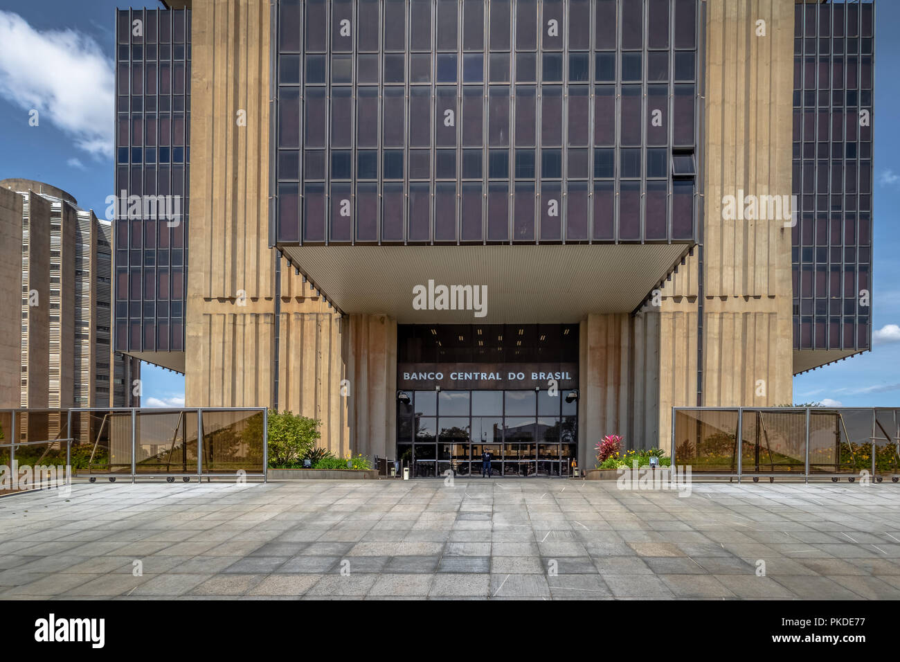 Zentralbank von Brasilien Hauptsitz - Brasilia, Distrito Federal, Brasilien Stockfoto