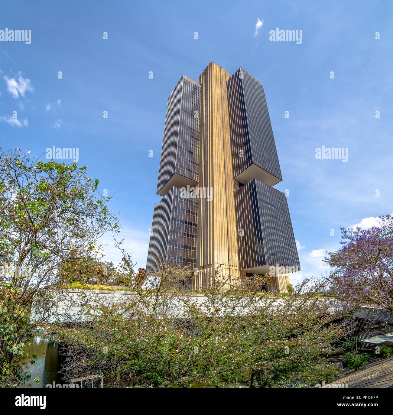 Zentralbank von Brasilien Hauptsitz - Brasilia, Distrito Federal, Brasilien Stockfoto