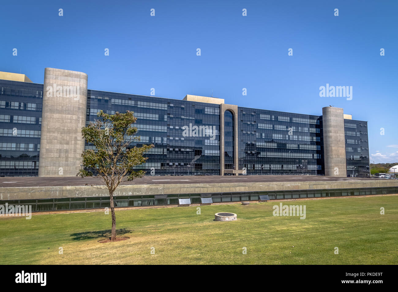 Superior Arbeitsgericht-Tribunal Superior do Trabalho-TST-Brasilia, Distrito Federal, Brasilien Stockfoto