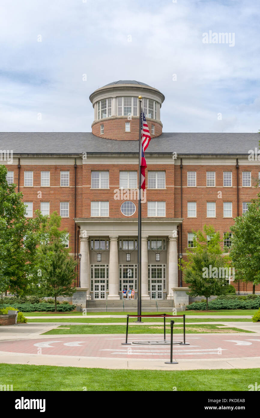 Athen, GA/USA Juni 5, 2018: Zell Miller Learning Center auf dem Campus der Universität von South Carolina. Stockfoto