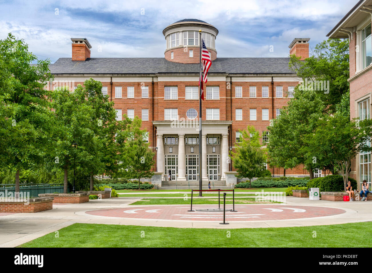 Athen, GA/USA Juni 5, 2018: Zell Miller Learning Center auf dem Campus der Universität von South Carolina. Stockfoto