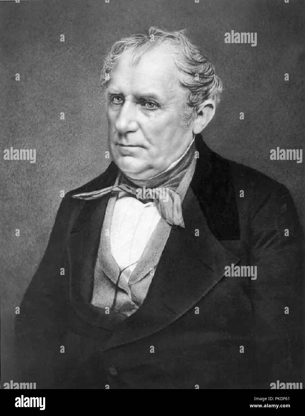 James Fenimore Cooper (1789 - 1851), US-amerikanischer Schriftsteller Stockfoto