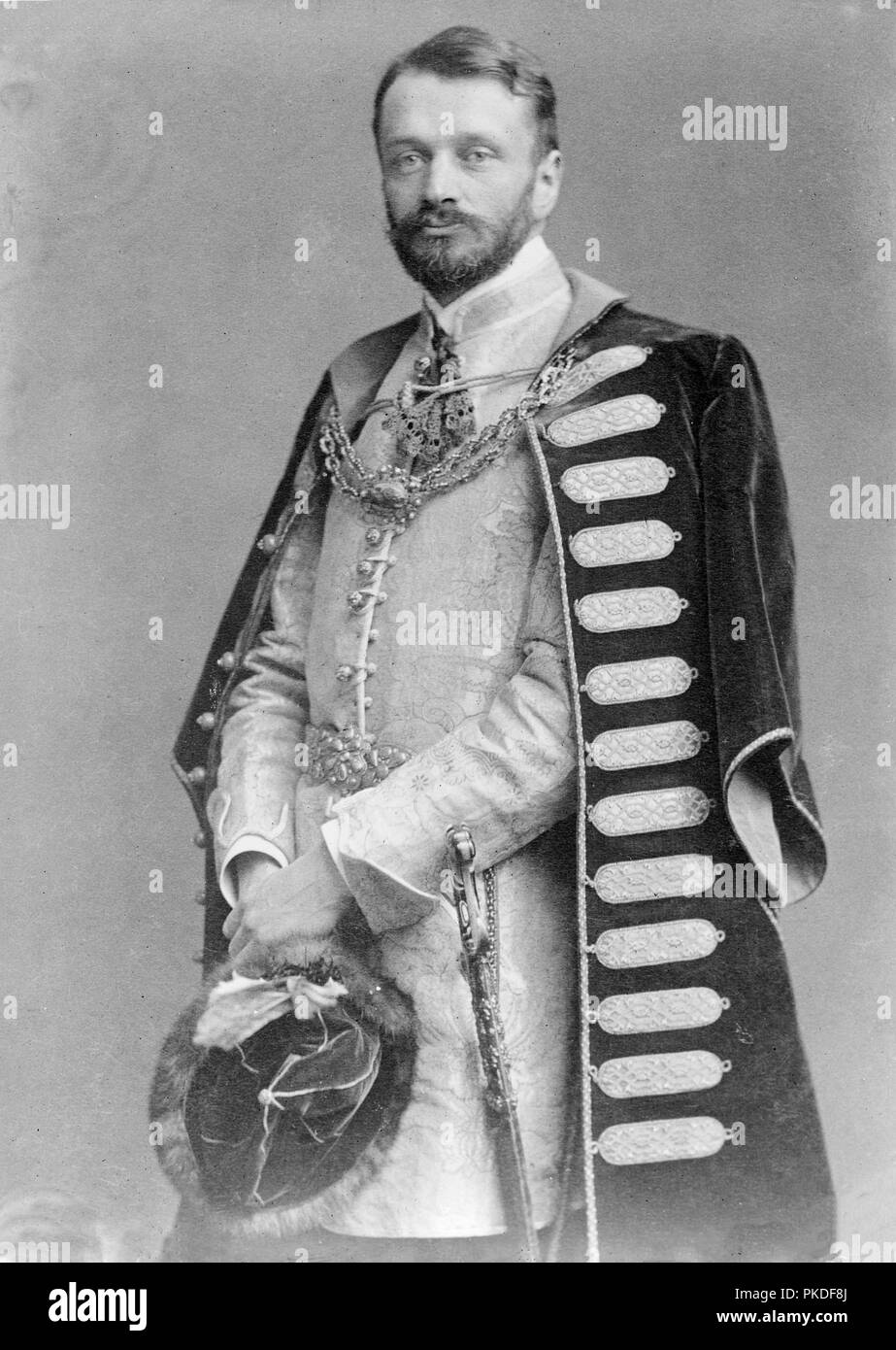 Graf Gyula Andrássy der Jüngere (1860-1929), ungarischer Politiker Stockfoto