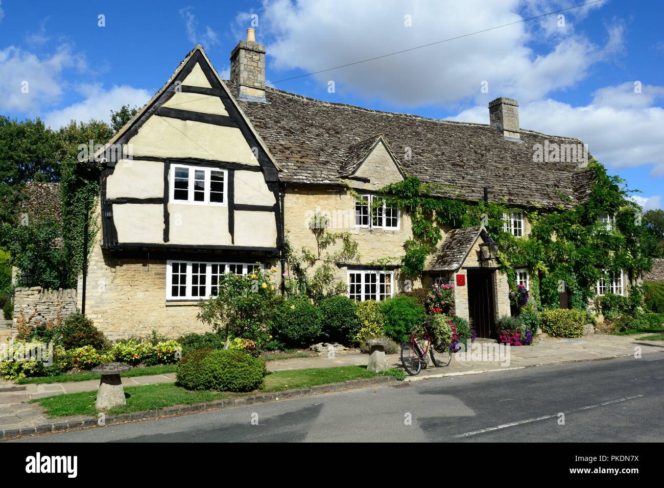 Old Swan Inn Restaurant und Hotel Minster Lovell Cotswolds Oxfordshire England Stockfoto