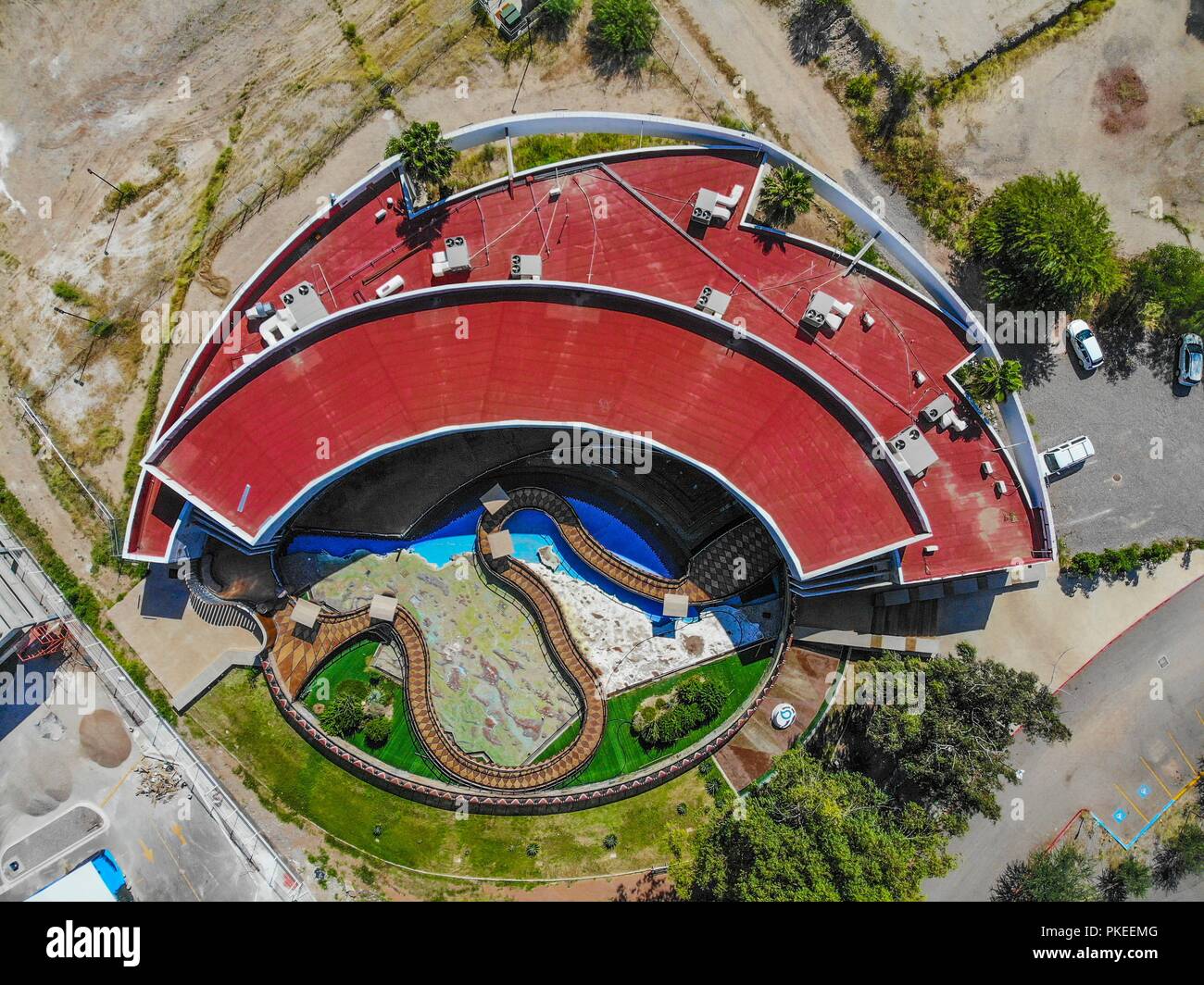 Urbano, Paisaje paisaje de la Ciudad de Hermosillo, Sonora, Mexiko. Städtische Landschaft, Landschaft der Stadt Hermosillo, Sonora, Mexiko. (Foto: Luis Stockfoto