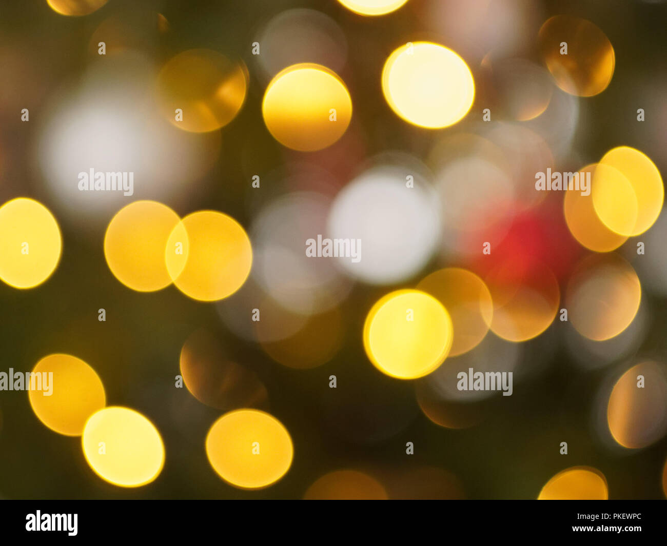 Buntes Licht Kreise und bokeh Blasen Stockfoto