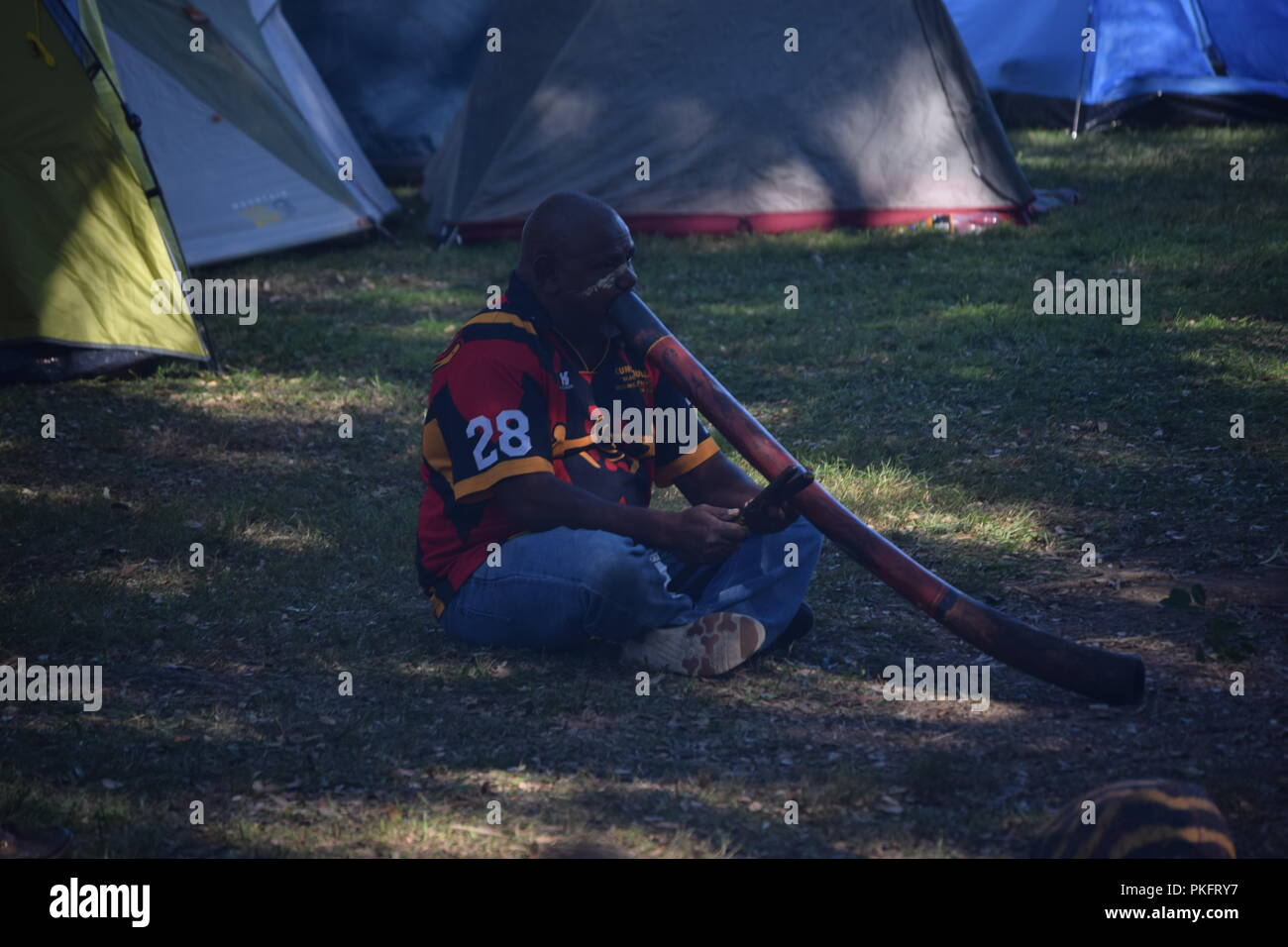 Aborigines Australien Stockfoto