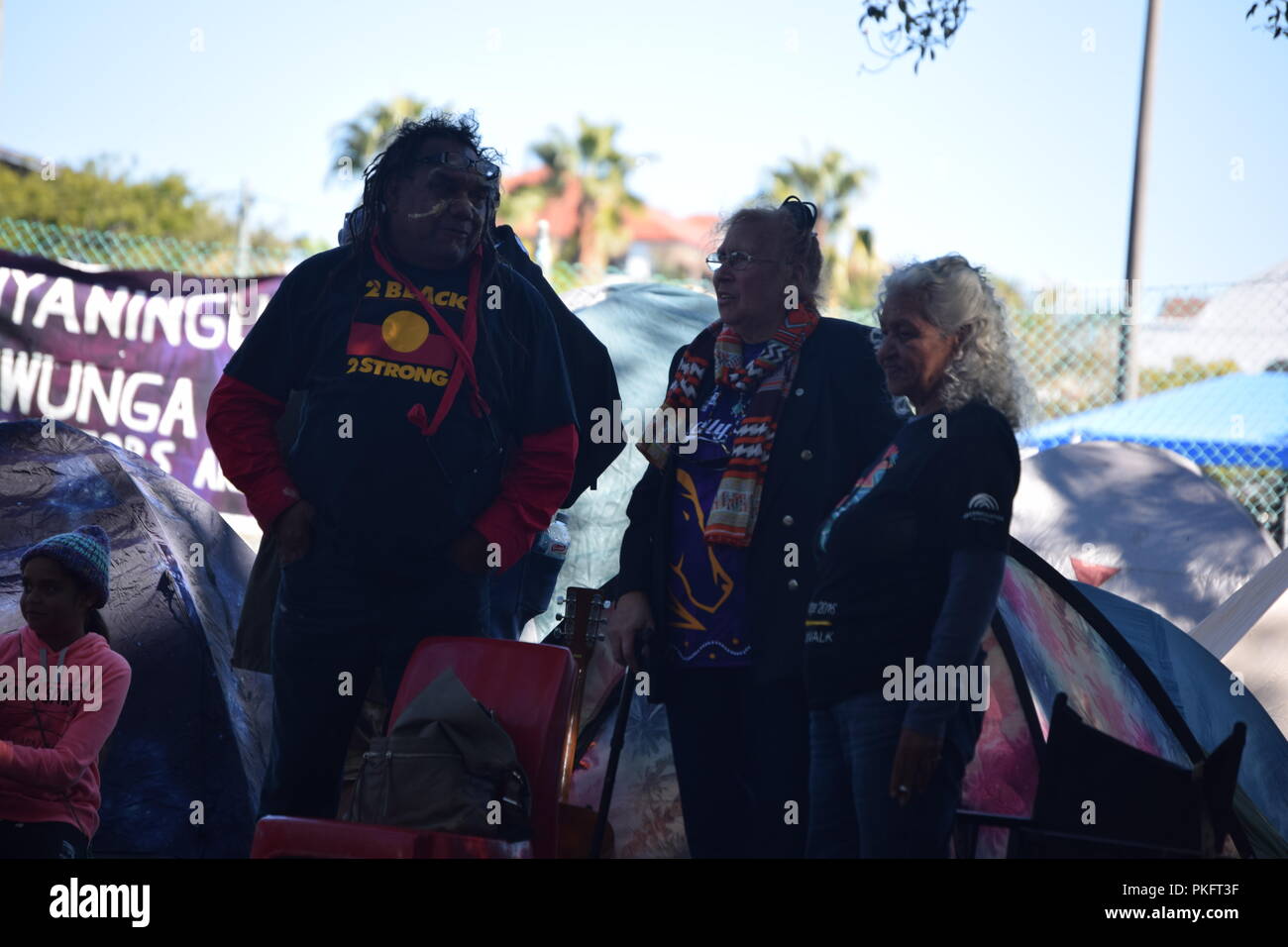 Aborigines Australien Stockfoto