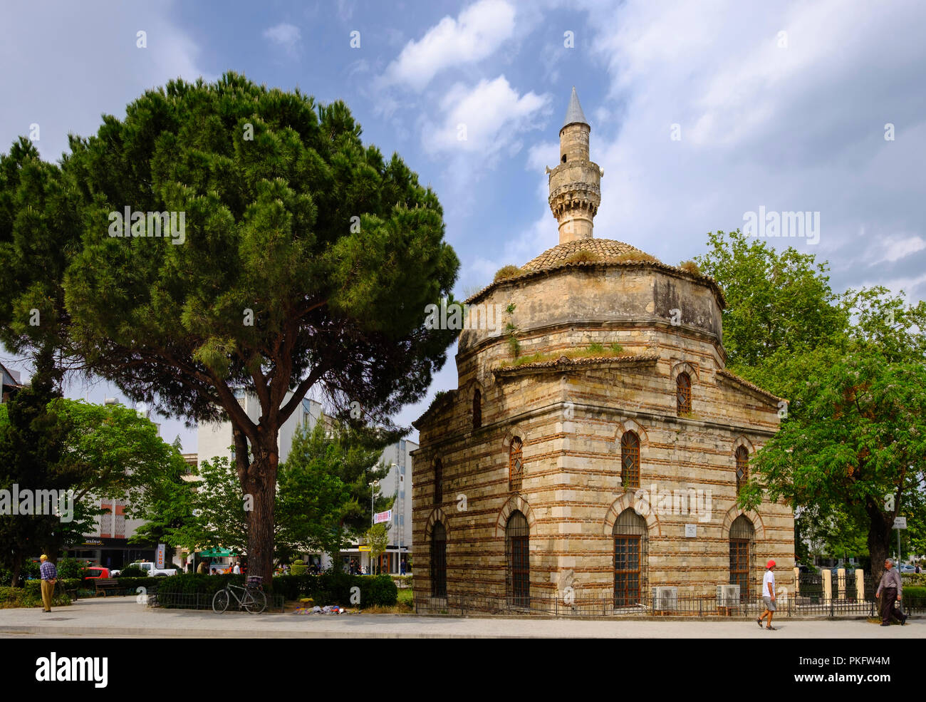 Muradie Moschee, Xhamia e Muradies, Vlora, Vlorë, qark Vlora, Albanien Stockfoto