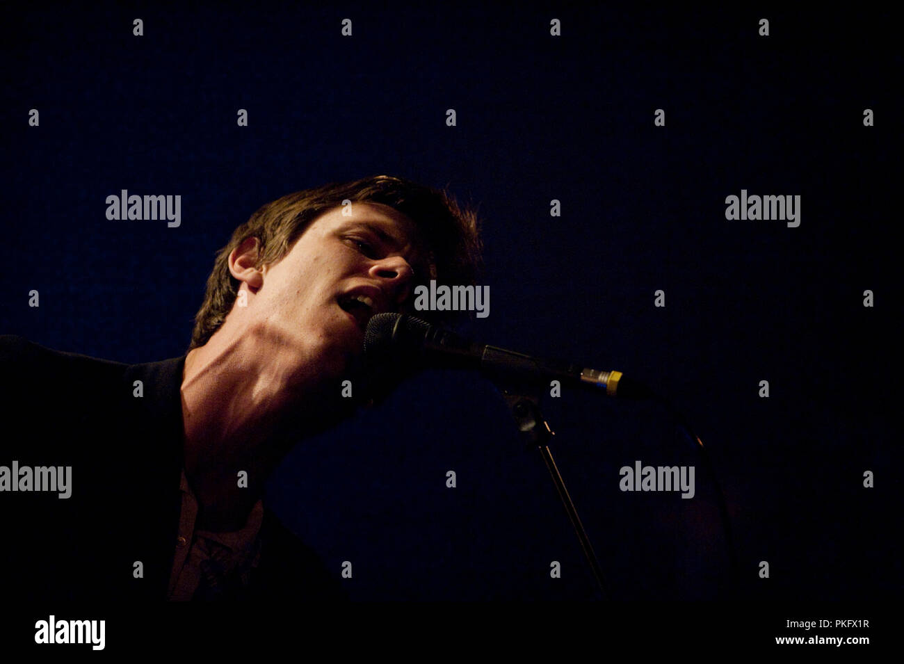 Belgischen band die knöchernen König Og nirgendwo auf dem Nuits du Botanique Festival in Brüssel (Belgien, 13/05/2009) Stockfoto